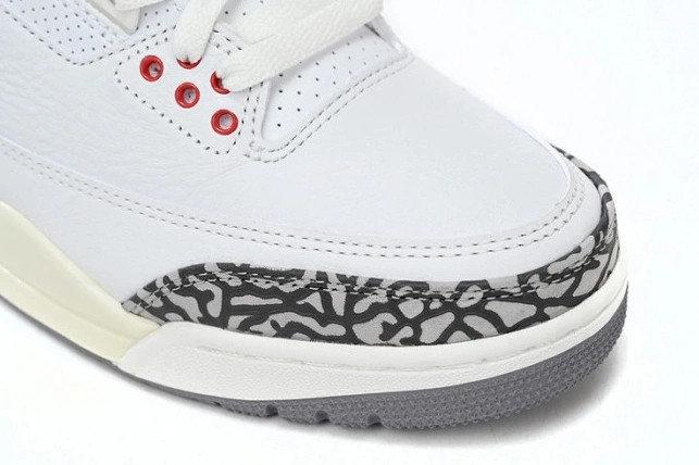 Cheap Jordan White Reimagined DN3707-100 Retro 3 Cement 0816